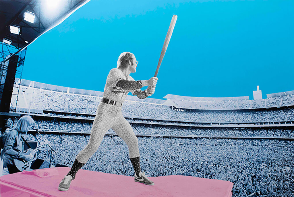 ArtStory DavidStudwell Elton-John-Home-Run-Dodger-Stadium-1975